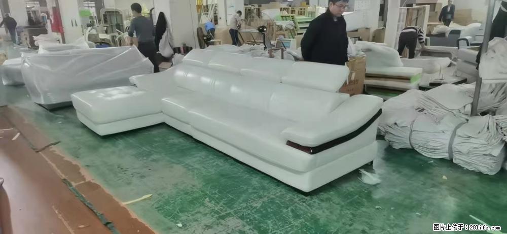 【大厂仿真皮沙发】实木框架，高回弹海绵45密度。全新包装，质量非常好，3.6米右贵妃 - 家居生活 - 丹东生活社区 - 丹东28生活网 dandong.28life.com